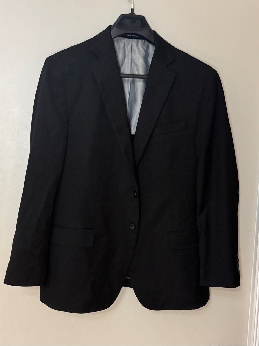 Pronto Uomo Black Two-Button Sport Coat